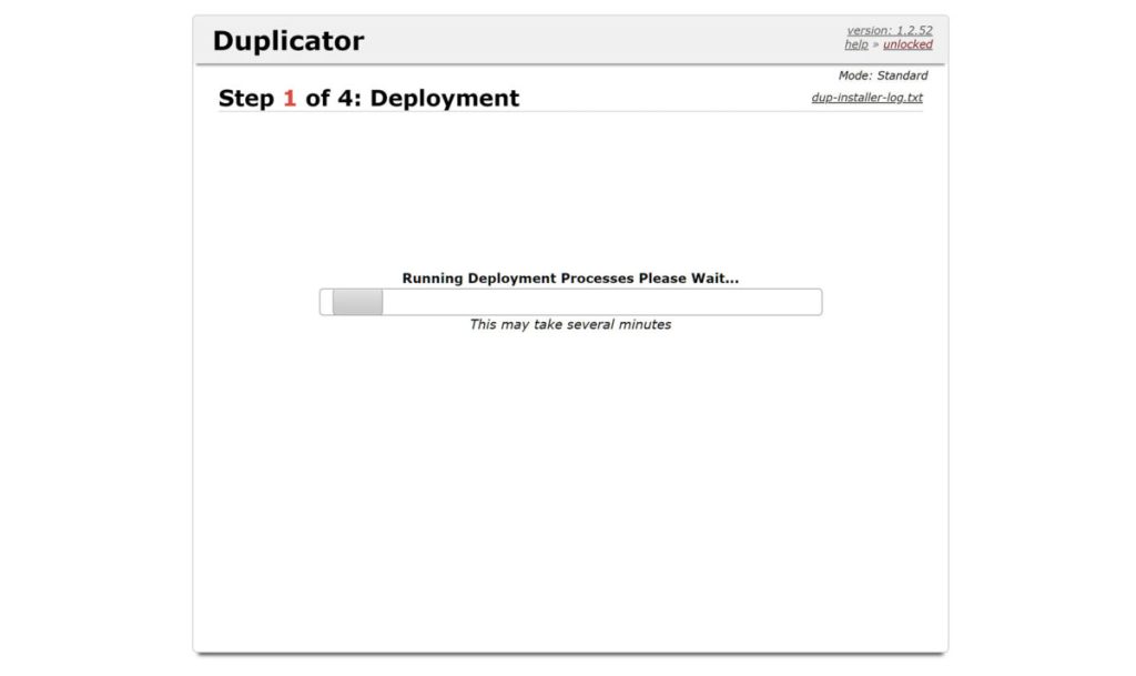 Backup và restore website trong 5 phút với Duplicator 10