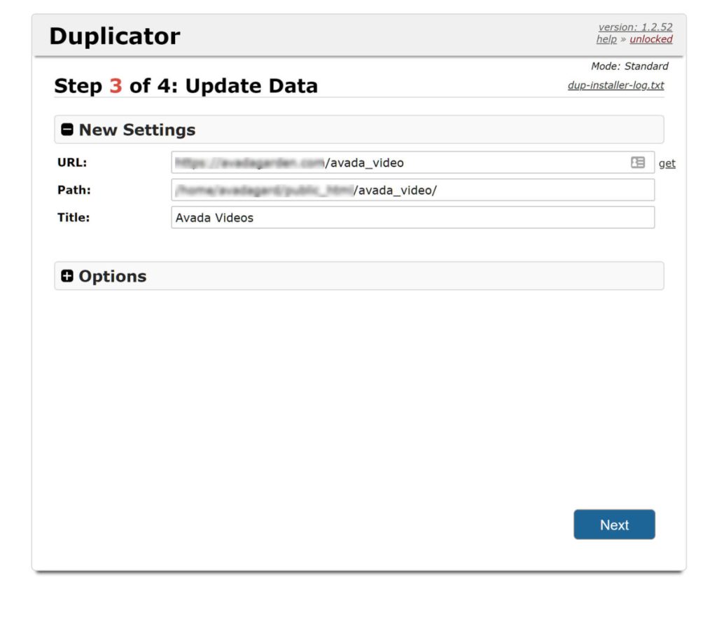 Backup và restore website trong 5 phút với Duplicator 14